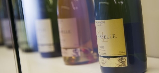Champagne : Coffret 3 bouteilles  Champagne 1er cru Cl. de la Chapelle